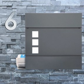 monzana® Postafiók ablakkal