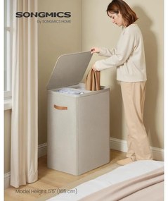 szennyestartó 170 l, 6 x 40 x 75 cm, cappuccino bézs