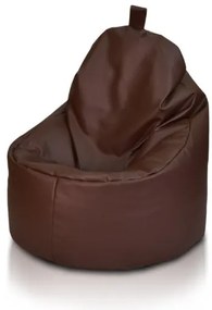 Babzsák Yoko ökobőr / poliészter TiaHome - krém