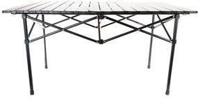 Kempingasztal gördülőlappal 54x93 cm