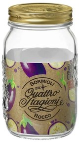 Bormioli Rocco Quattro Stagioni üvegedény fedővel,1 l, 1000 ml