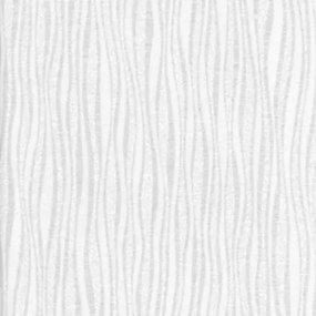 Tapéta Csíkok Fehér Csillámos 13589-20 Ps International