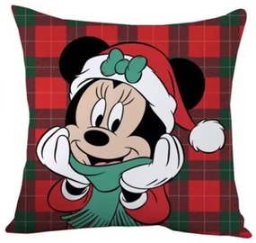 Disney Minnie és Mickey párna díszpárna karácsony 35x35cm