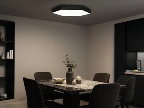 Mennyezeti LED lámpatest 135W/230V 3000/4000/6500K Ø 80 cm fekete