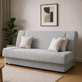 Wersalka Rozkładana PIANO Szara Sztruksowa