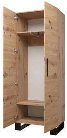 Előszobabútor Amanda 6 (artisan tölgy + rózsaszín). 1085903