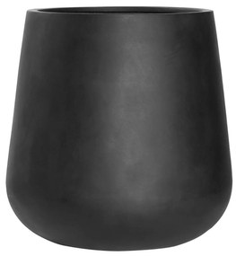 Pottery Pots Pax virágcserép, fekete színű, többféle méretben - PotteryPots méret: M - h 46 cm, ⌀ 44 cm