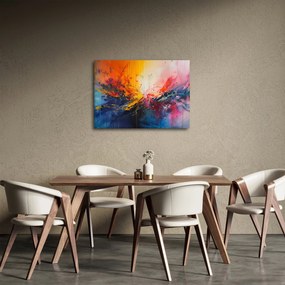 Kép - Színes absztrakció (70x50 cm)