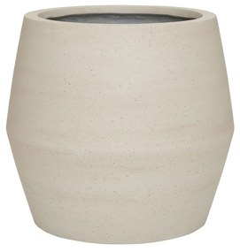 Pottery Pots Harley virágcserép, puha bézs, többféle méretben - Fazekas edények méret: L - ⌀ 53, h. 48 cm