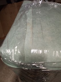 Akciós kihúzható 2 személyes kanapé LAINE, zöld II. osztály