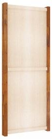 fehér 4 paneles térelválasztó 280x180 cm