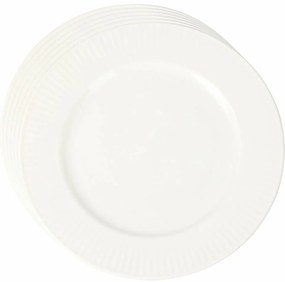 6 darab porcelán desszert tányér szett Linie 20 cm