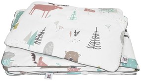 Paplan és párna szett kiságyba IN THE WOODS, M méret