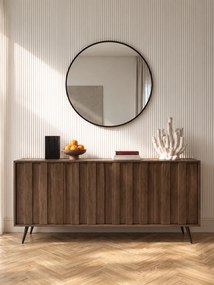 Flaro komód 183 cm világítással - dunin tölgy