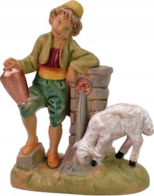 Betlehem figura Fiú Amforával A Kútnál 10cm magas figurákhoz