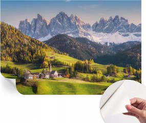 Design fali fotótapéta öntapadós hegyi tájkép 104x70 cm