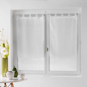 Fehér átlátszó függöny szett 2 db-os 60x90 cm Dandy – douceur d'intérieur