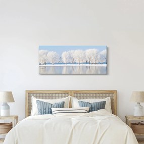 Egy kép egy téli tájról (120x50 cm)