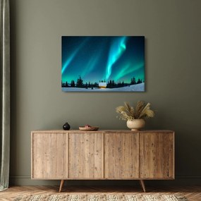 Kép - Aurora Borealis (90x60 cm)