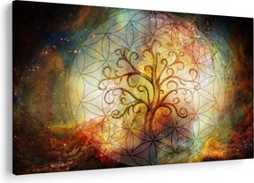 Absztrakt kép fáról (90x60 cm)