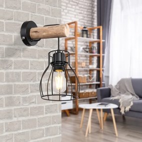 Globo 15326NW - Fali lámpa MINA 1xE27/40W/230V