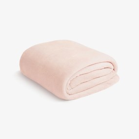 Goldea minőségi mikroszálas takaró - pasztell rózsaszín 150 x 200 cm