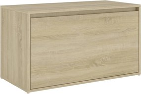 vidaXL sonoma tölgy színű szerelt fa előszoba pad 80 x 40 x 45 cm