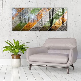Kép - Változó évszakok (120x50 cm)