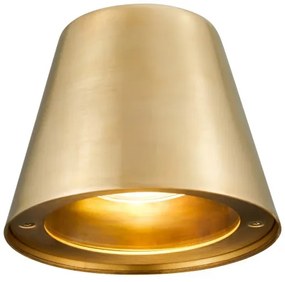 Nordlux - ALERIA kültéri fali lámpa 1xGU10/35W/230V IP44 sárgaréz