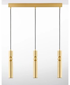 Jupiter 2010 - Csillár zsinóron ALAS 3xGU10/10W/230V arany