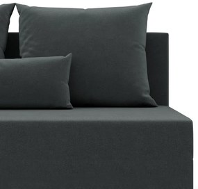 Nobu kanapé, bársony, szürke