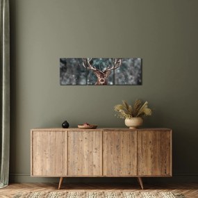 Kép - Egy szarvas fensége (órával) (90x30 cm)