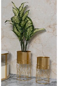 Fém kaspó szett 2 db-os ø 23 cm Livi – Mauro Ferretti