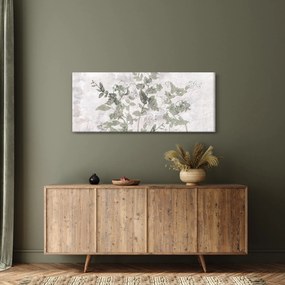 Kép - Növények vakolatban (120x50 cm)