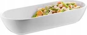 Melamin tál 1,5 L Pure ovális, fehér