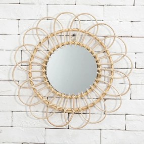 Boho fali tükör 34CM 223K17