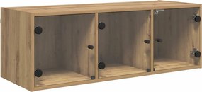 vidaXL Fali Szekrény Artisan tölgy 102 x 37 x 35 cm Faanyag