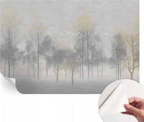 Dekoratív öntapadós fotótapéta Hálószobába Erdei harmónia 104x70 cm