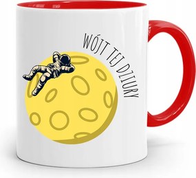 Bácsinak Piros Bögre Ennek A Lyuknak Ajándék fényképes nyomtatással