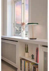 Zöld LED dimmelhető asztali lámpa fém búrával (magasság 31 cm) Asteria Move – UMAGE