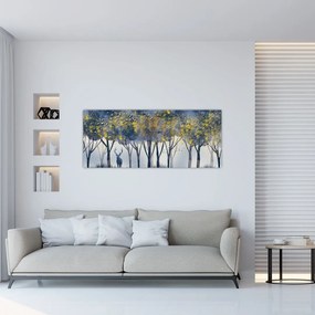 Kép egy szarvasról az erdőben (120x50 cm)