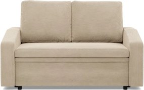 Zeus kanapé, kordbársony, hab töltet, döntött kartámasz, bézs