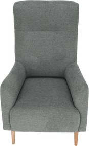 Füles fotel, mentol/tölgy, SAMY