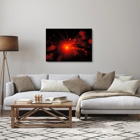Egy szikrázó absztrakció képe (üvegen) (70x50 cm)
