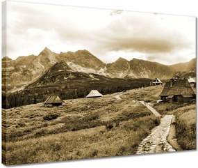 Våszonkép 40x30 Tåtra Lengyel hegyek Kilåtås