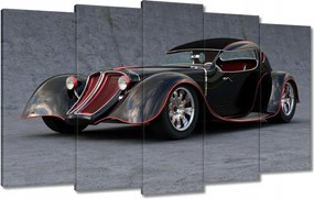 Festmények 100x60 Hot Rod Autó
