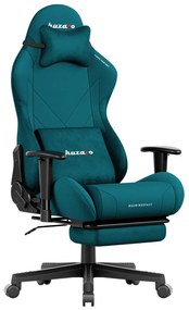 Gamer szék, Force lábtartóval Teal