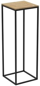 Virágállvány 70x24 cm fekete