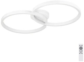 Eglo 900954 -LED RGBW Dimmelhető mennyezeti lámpa AMANDOLO 19,5W/230V fehér + távirányító