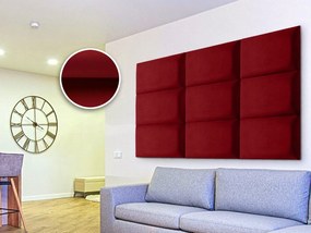 Kárpitozott panel Soundless 40x30 cm (piros). 1068524
